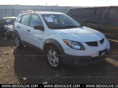 2003 PONTIAC VIBE GT Hatchback 4 Door