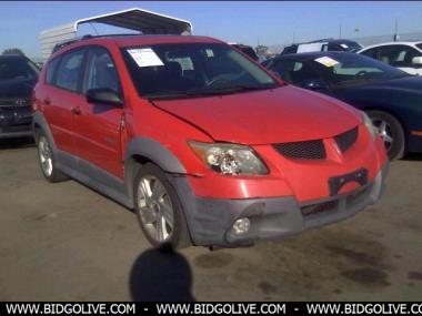 2004 PONTIAC VIBE GT Hatchback 4 Door