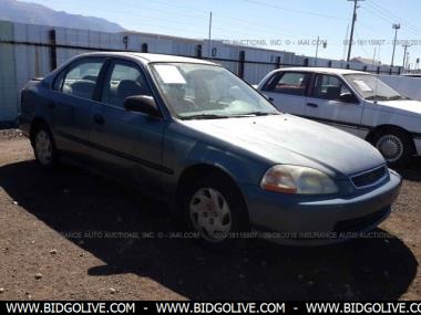 Used 1998 Honda Civic Lx Sedan 4 Door Car From Iaa Auto